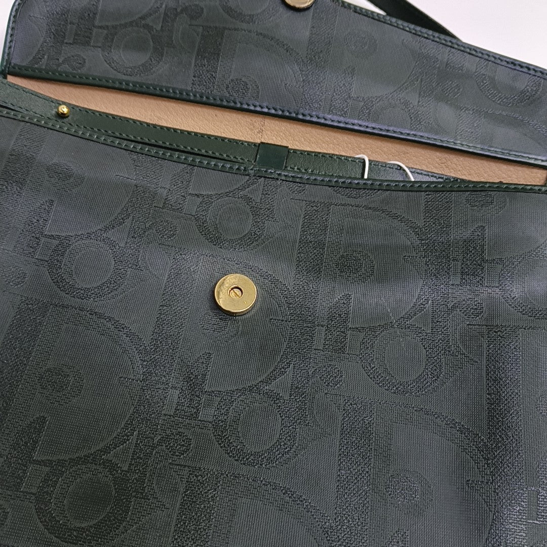 Special Material Shoulder Bag Green