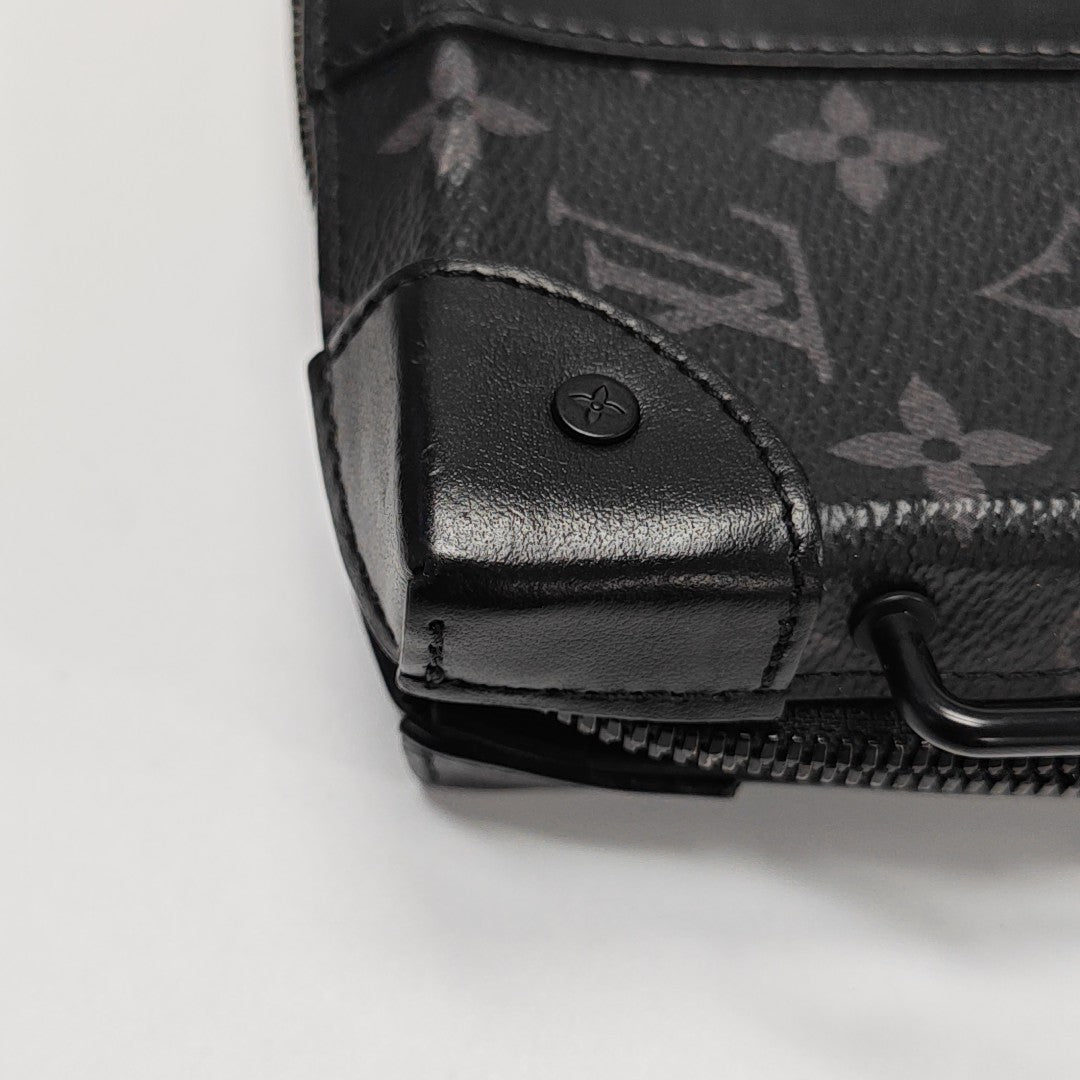 WALLET TRUNK Monogram Coated Canvas Gray