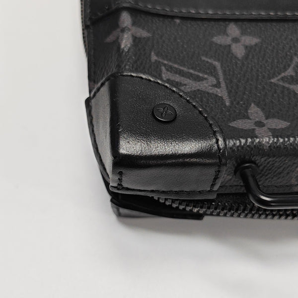 WALLET TRUNK Monogram Coated Canvas Gray