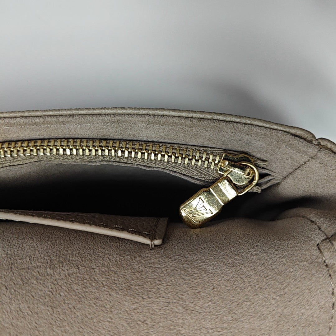 IVY Monogram Calfskin Gray