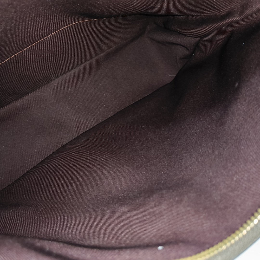 ODEON MM Monogram Coated Canvas Brown