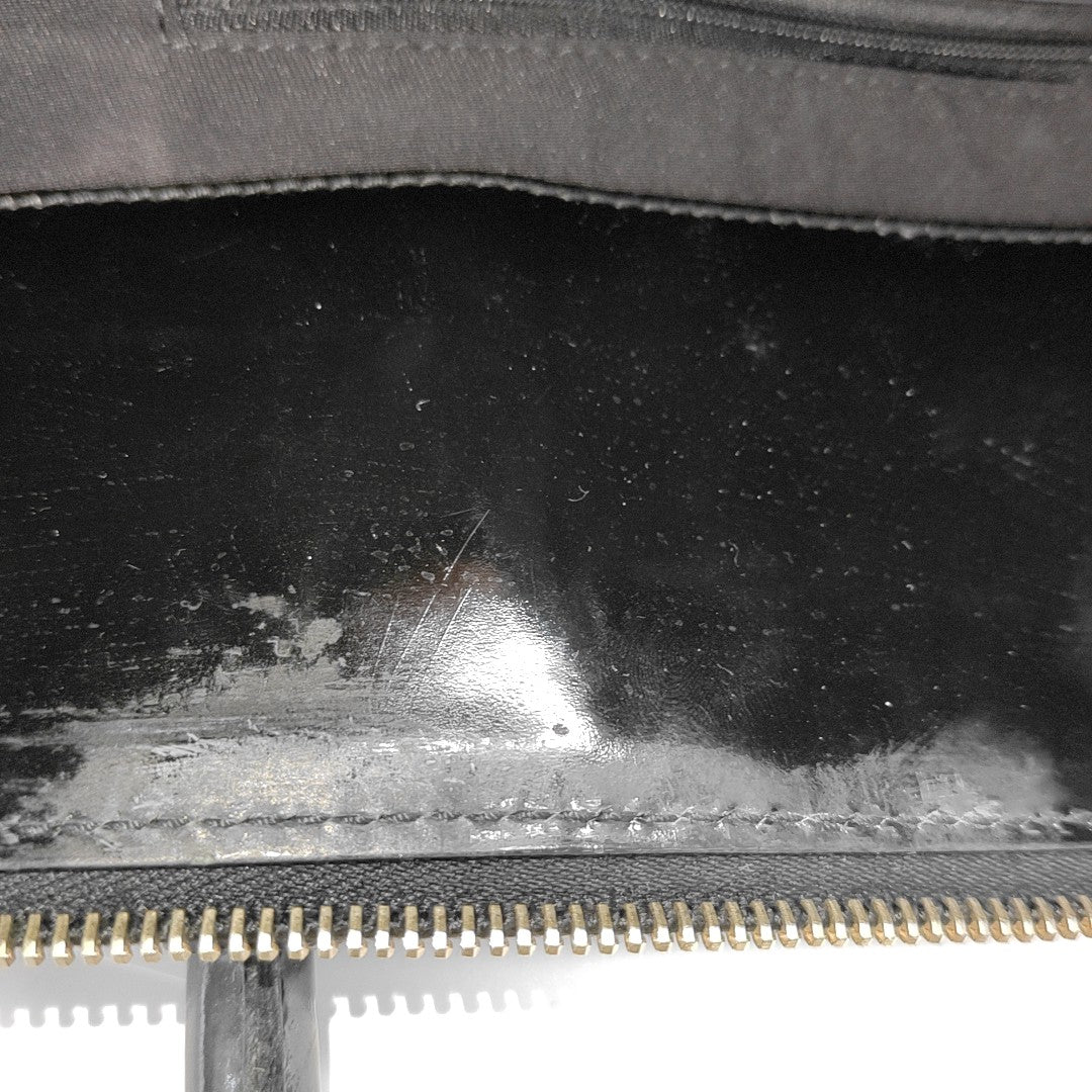 Abbey Patent Leather Black