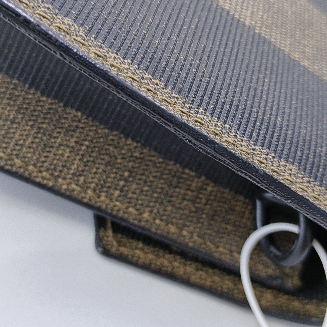 Pequin Coated Canvas Brown