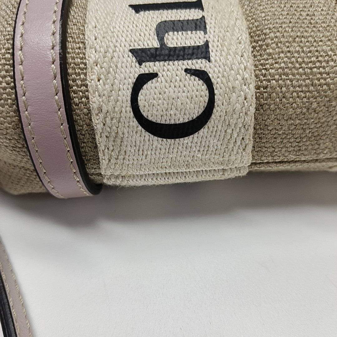 Woody Mini Canvas Beige
