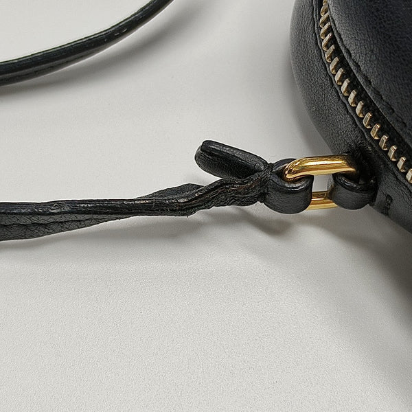Calfskin Shoulder Bag Black