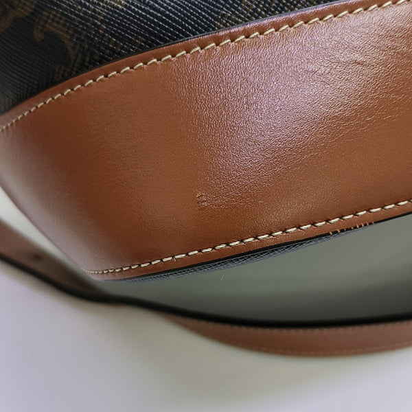 TRIOMPHE CANVAS Medium Coated Canvas Brown
