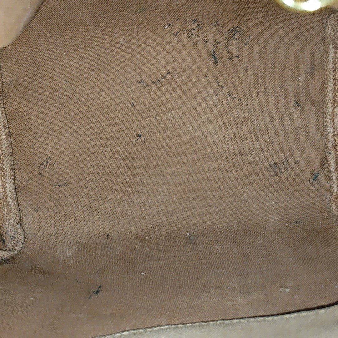 SPEEDY 25 Monogram Coated Canvas Brown