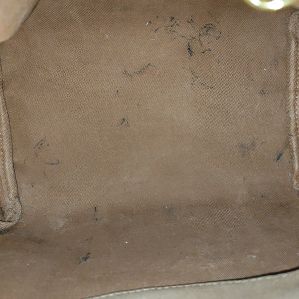 SPEEDY 25 Monogram Coated Canvas Brown