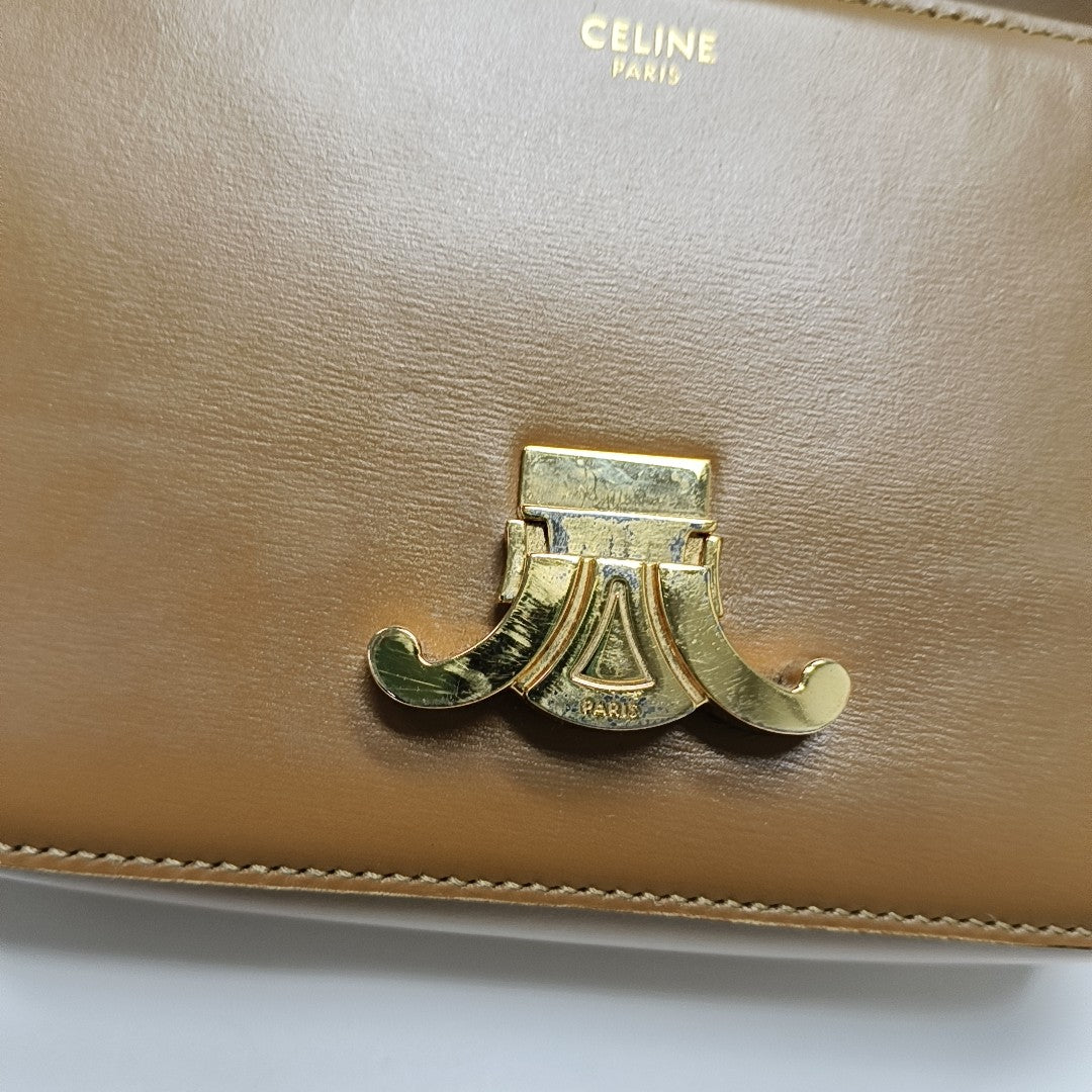 TRIOMPHE Nano Calfskin Brown