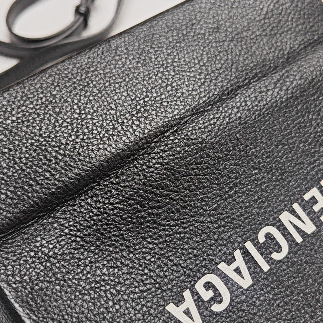 Shopping Bag Large Calfskin Black