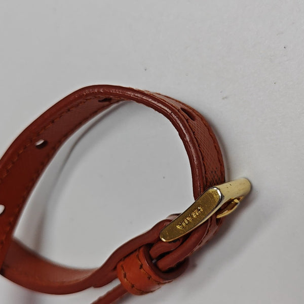 Galleria Medium Saffiano Calfskin Orange