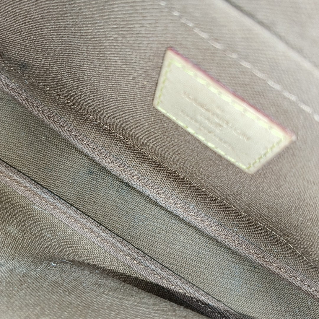 MULTI Monogram Coated Canvas Brown