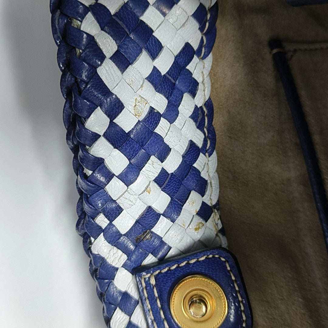 Calfskin Shoulder Bag Multicolor