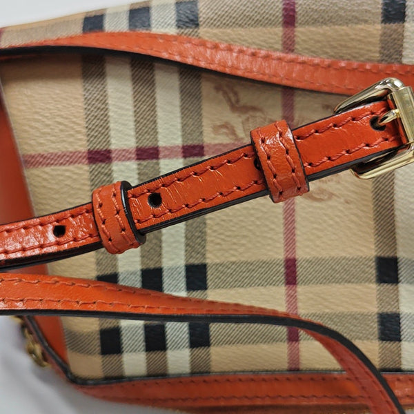Coated Canvas Shoulder Bag Beige