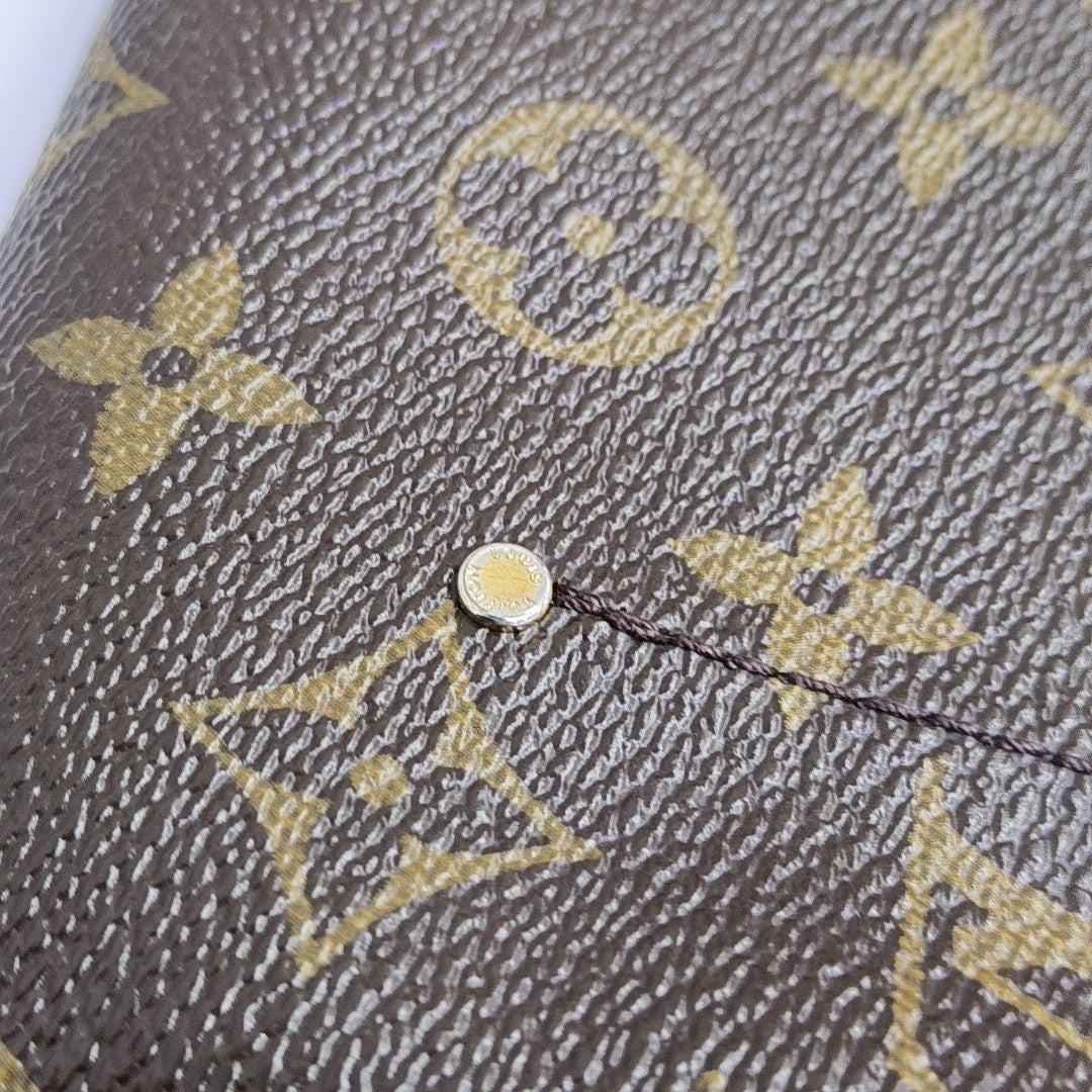 FAVORITE PM Monogram Coated Canvas Brown