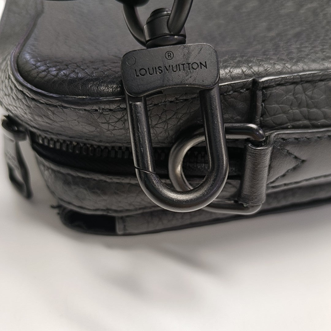 STEAMER Monogram Calfskin Black