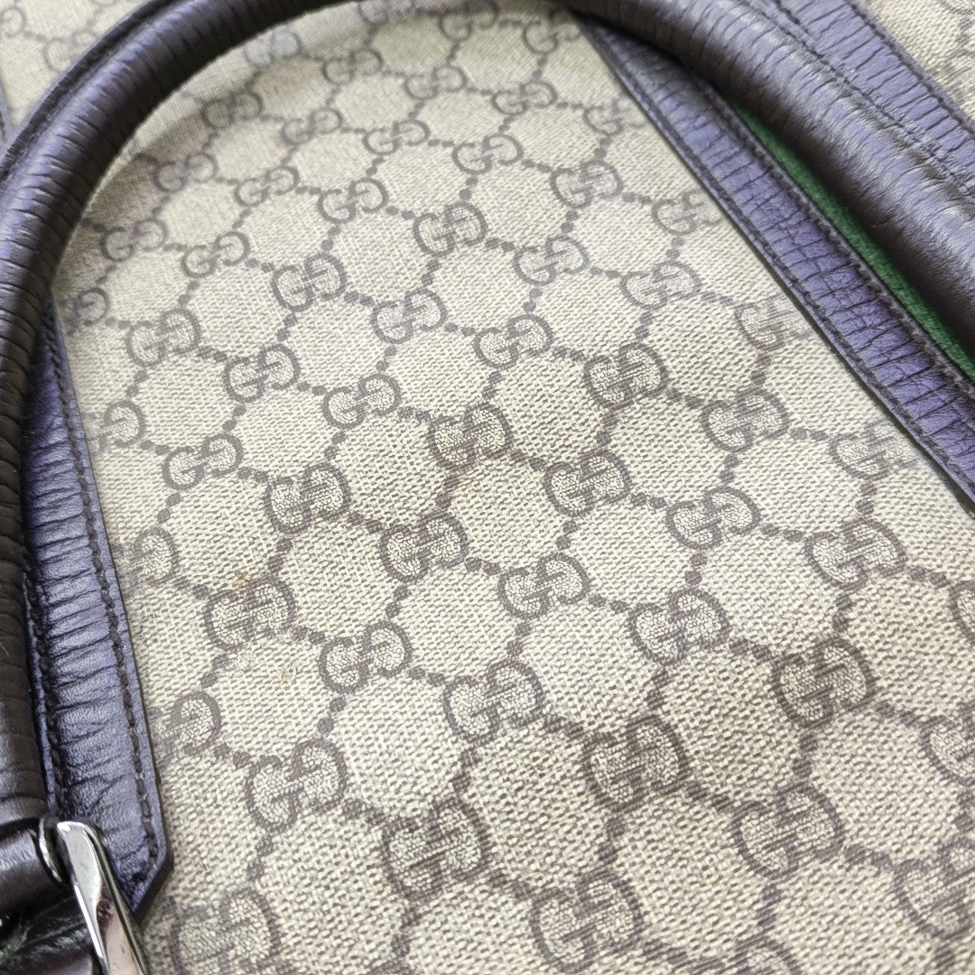 Sherry Monogram Coated Canvas Brown