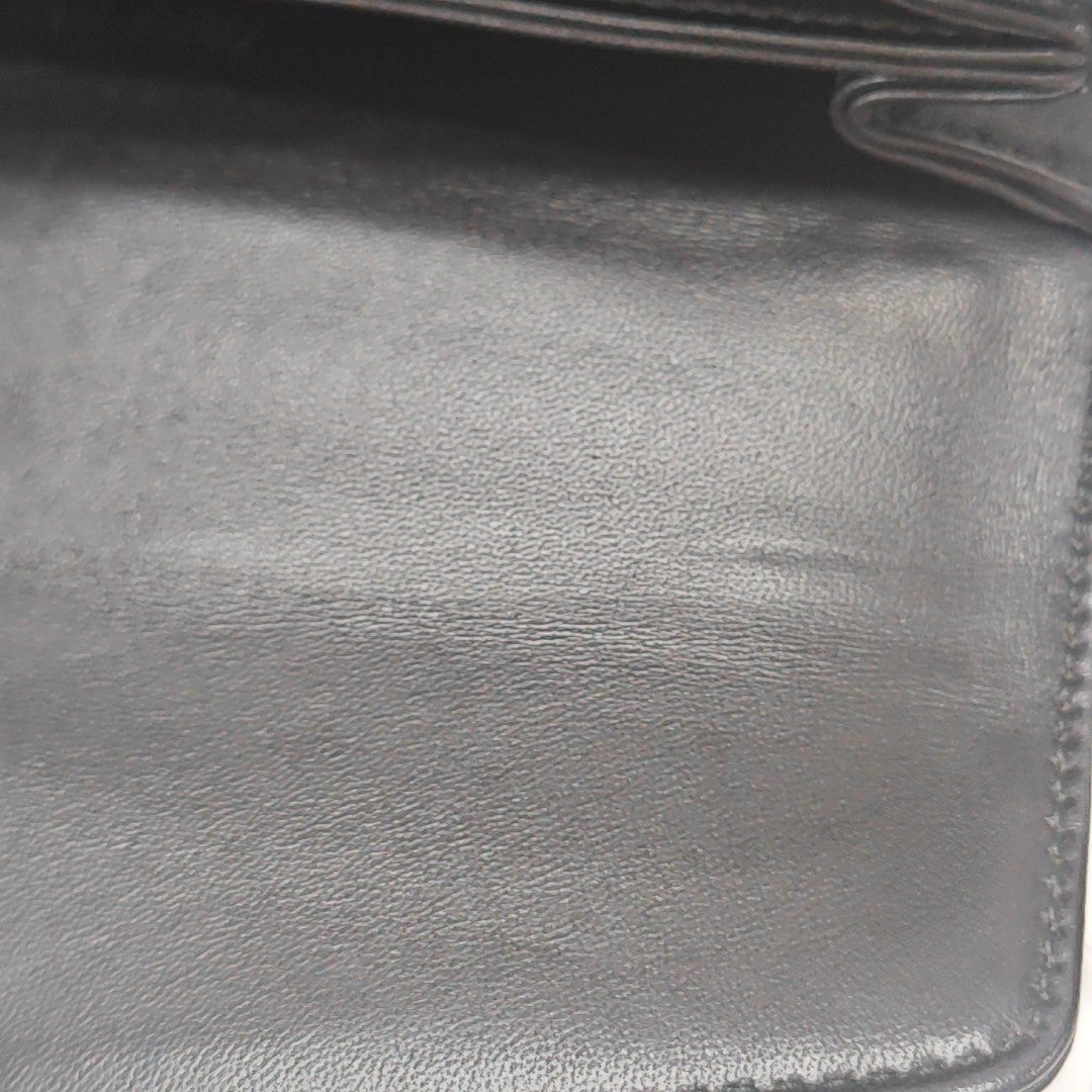 Lambskin Shoulder Bag Black