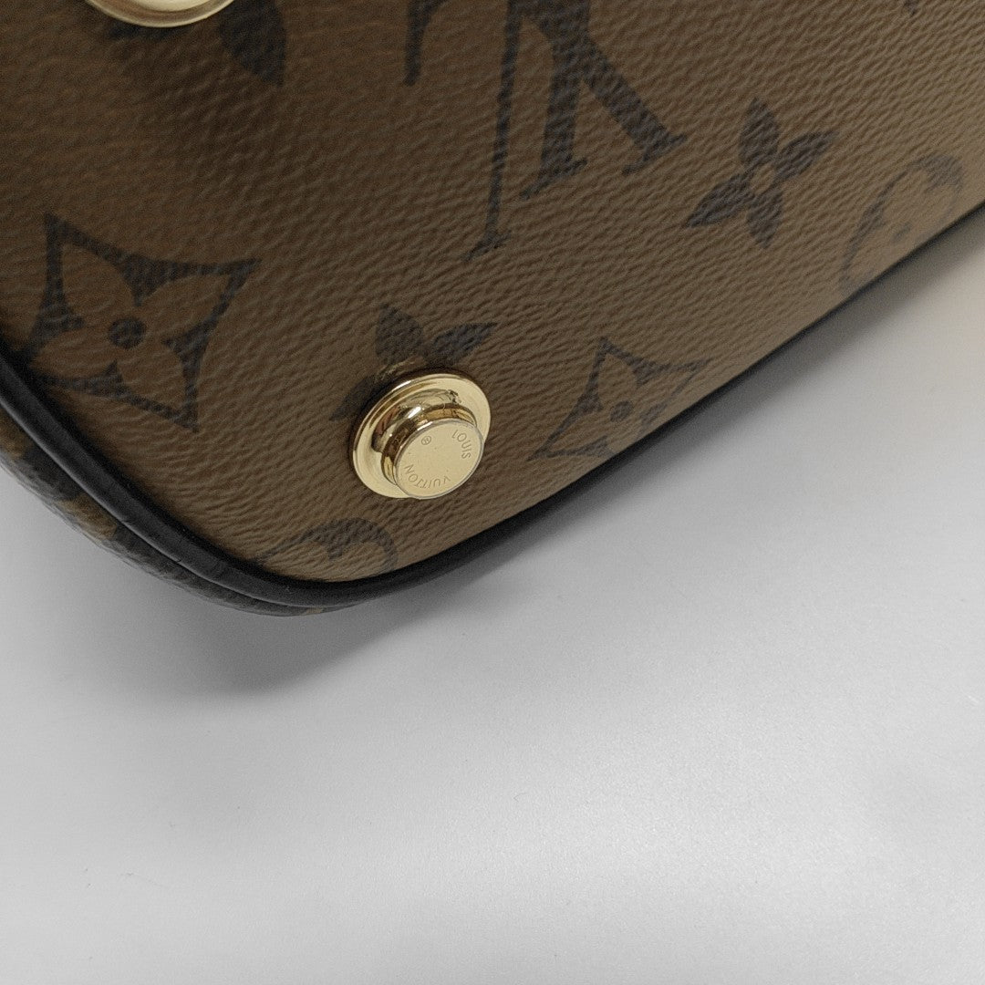 NICE Mini Monogram Coated Canvas Brown