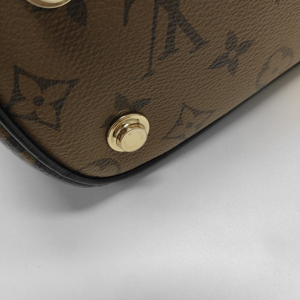 NICE Mini Monogram Coated Canvas Brown