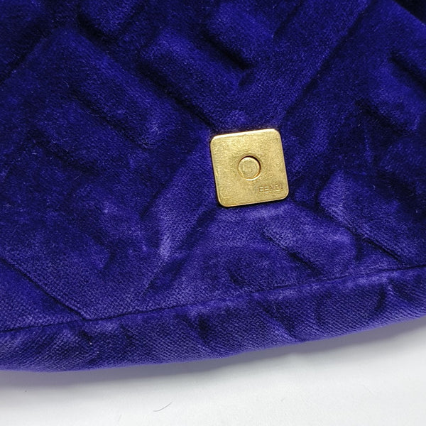 Baguette Mini Velvet Purple