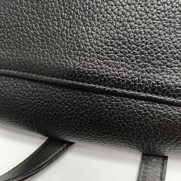 Calfskin Crossbody Bag Black