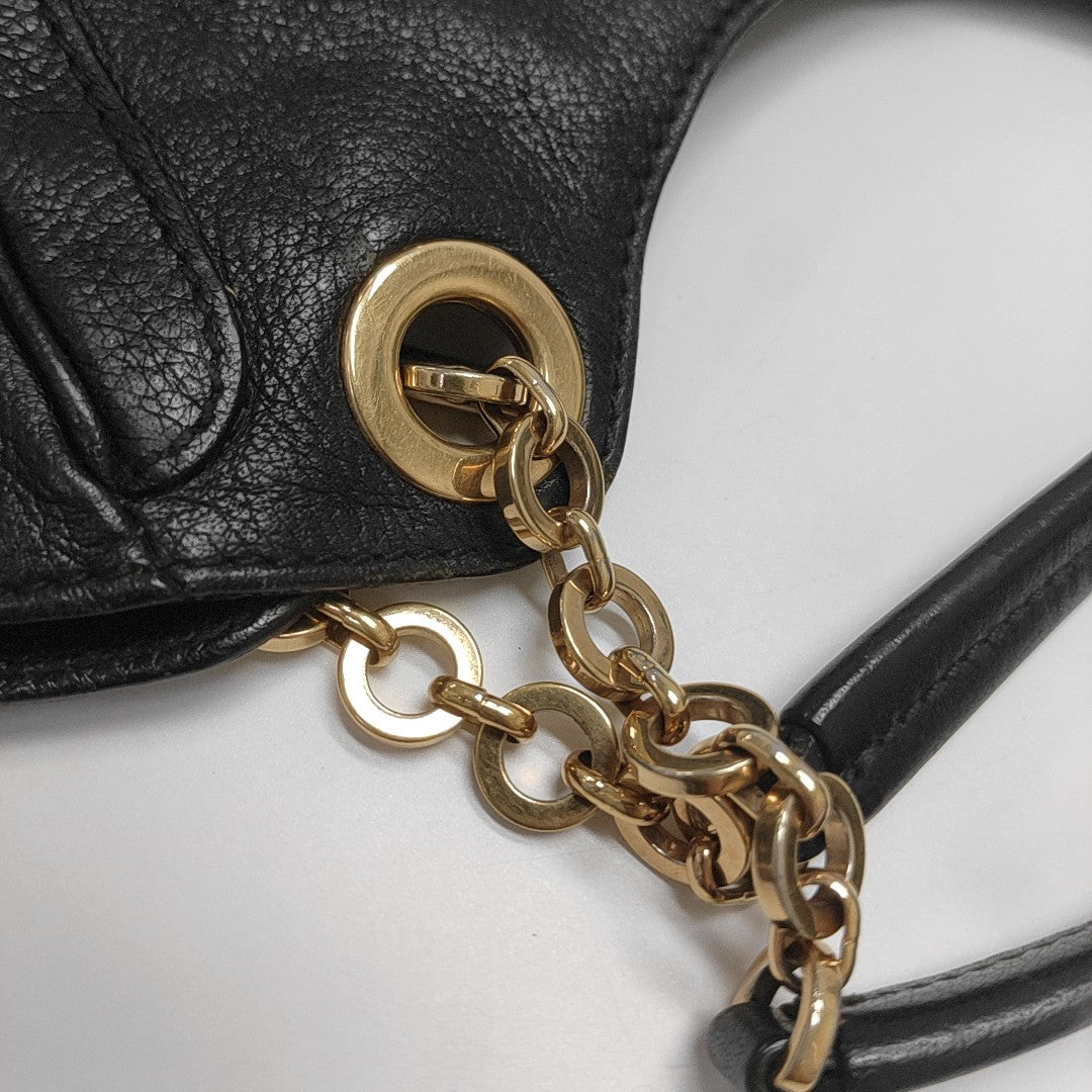 Betulla Large Calfskin Black