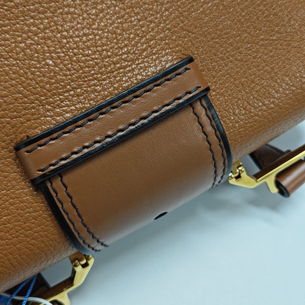 Miu Lady Calfskin Brown