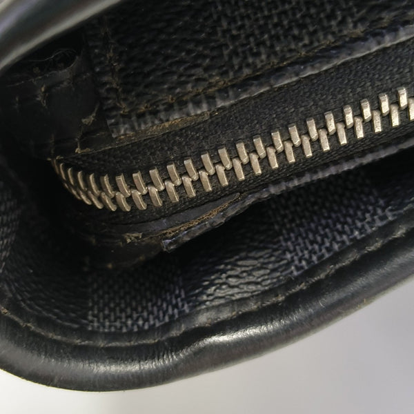 TADAO MM Damier Graphite Coated Canvas Gray