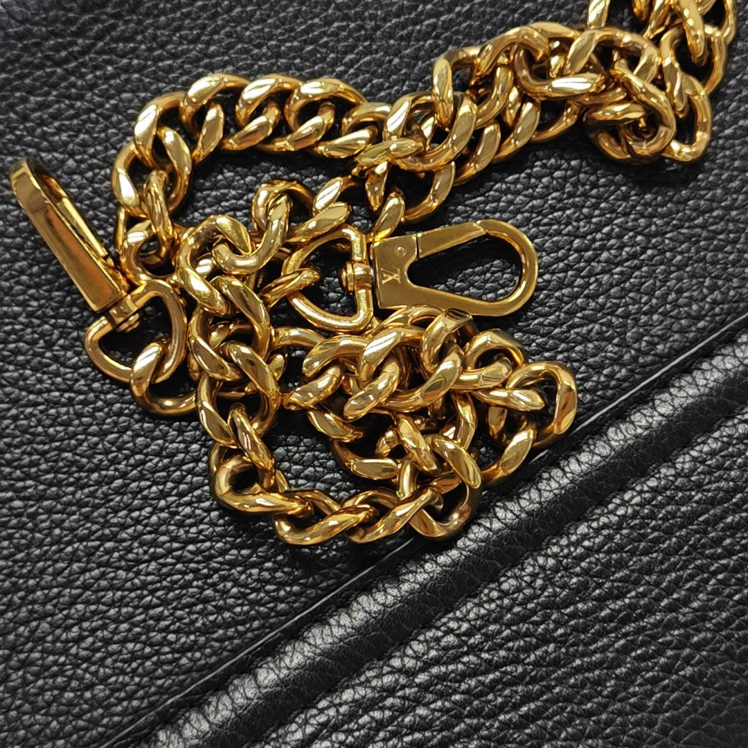 LOCKME TENDER Calfskin Black