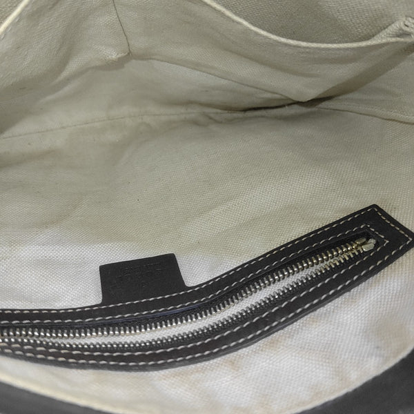 Monogram Canvas Shoulder Bag Beige