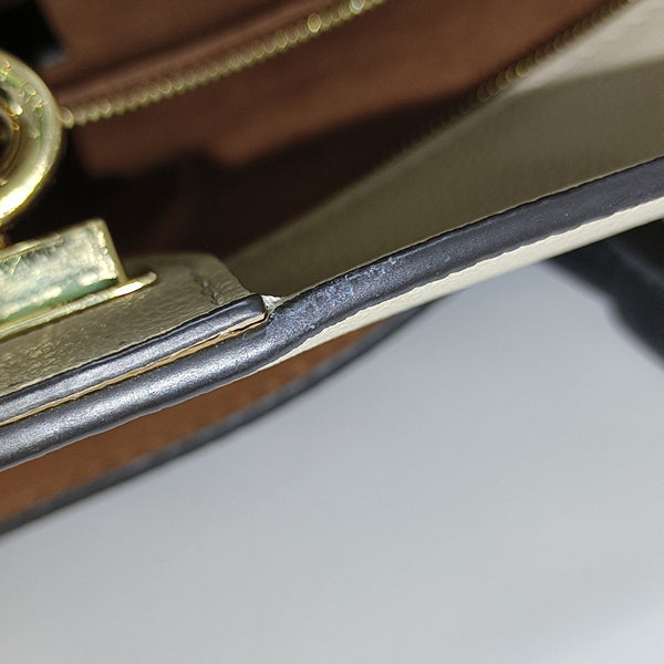 ON MY SIDE MM Monogram Calfskin Brown