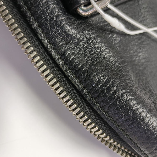 Calfskin Shoulder Bag Black