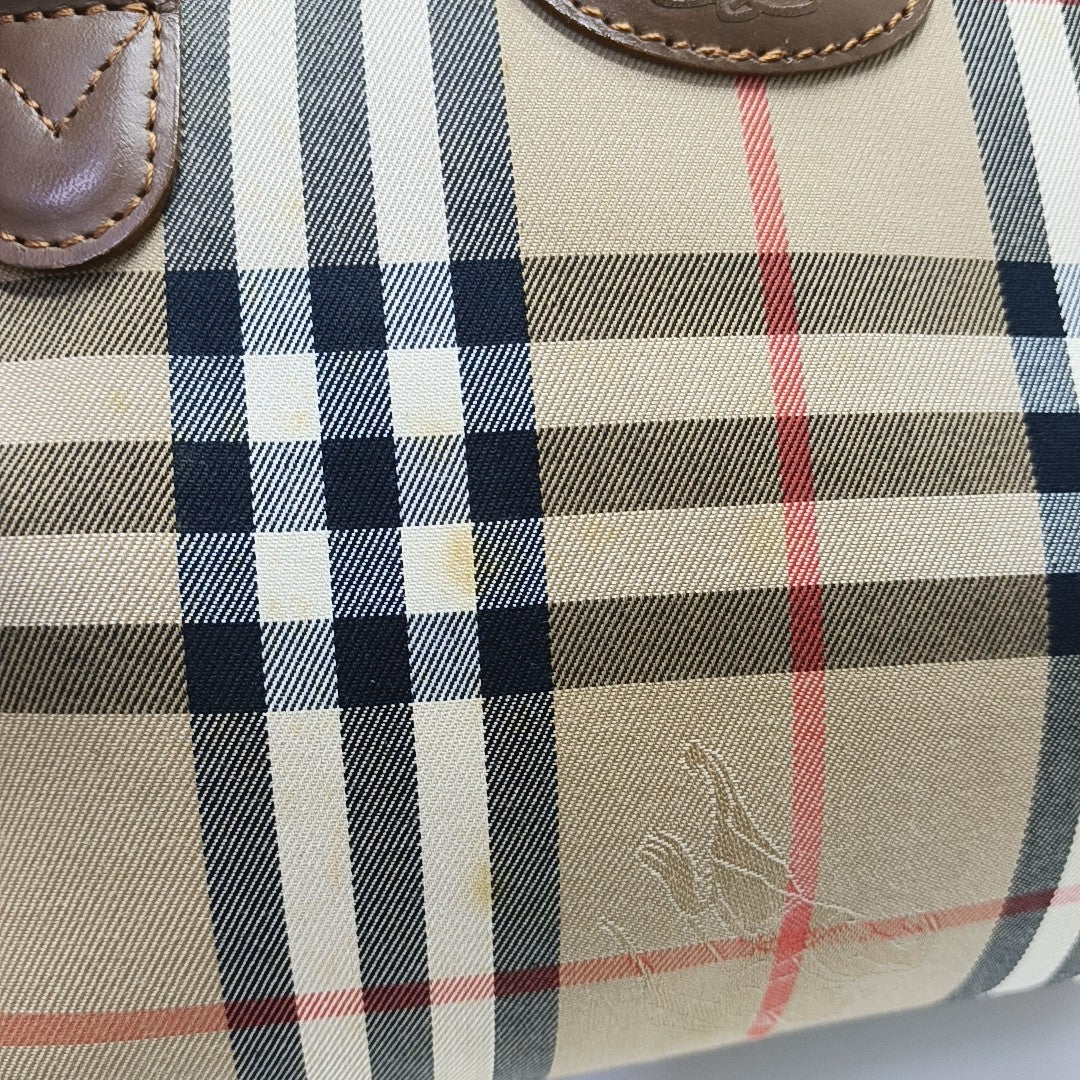 Canvas Top Handle Bag Beige