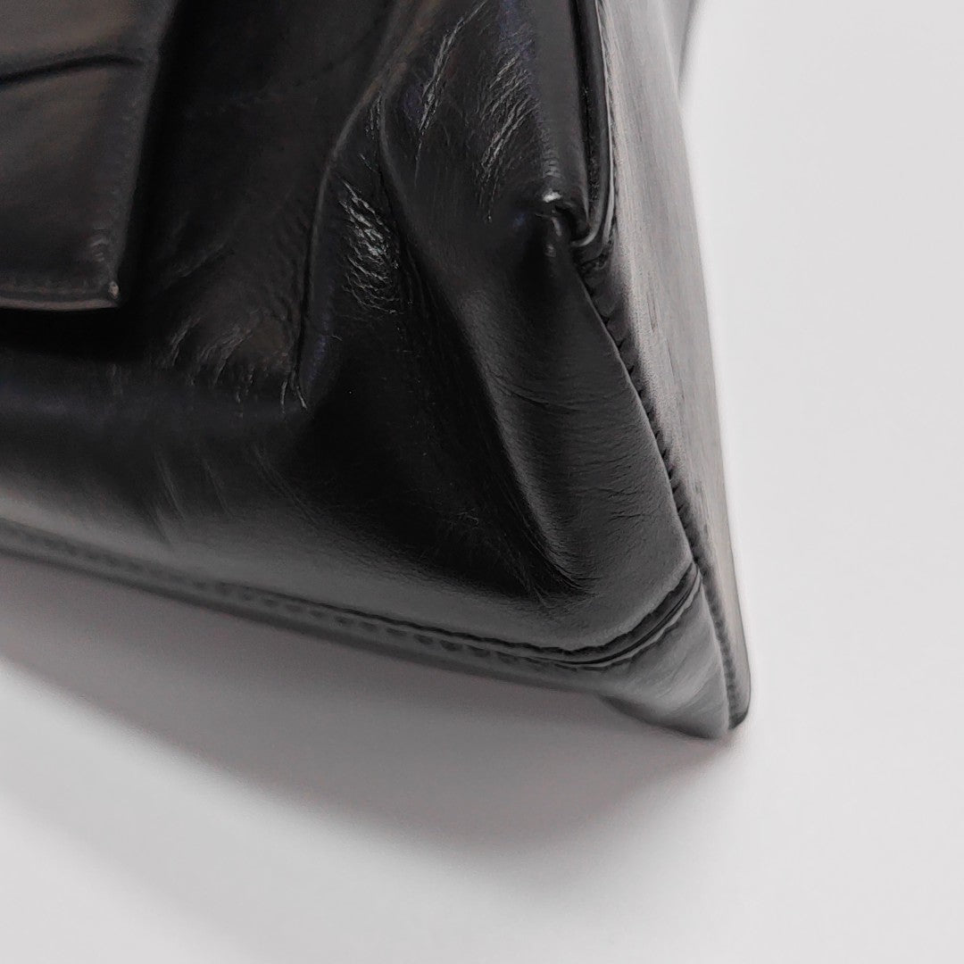 Downtown Small Calfskin Black