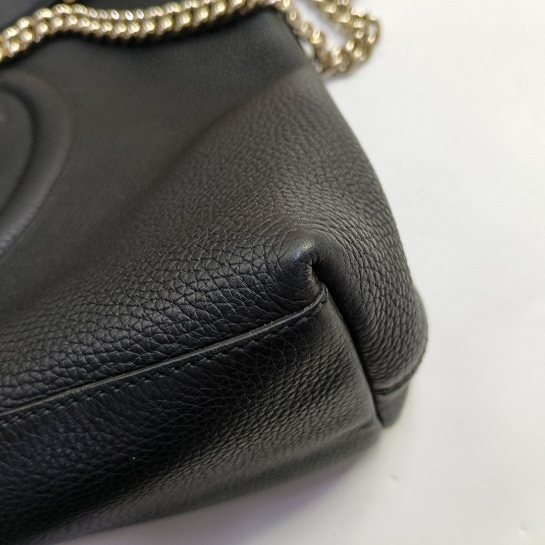 Soho Large Calfskin Black