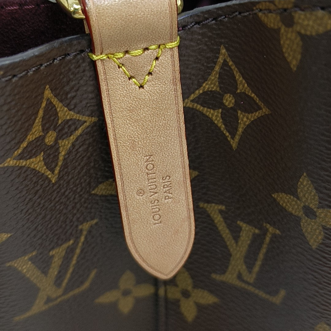 NÉONOÉ BB Monogram Coated Canvas Brown