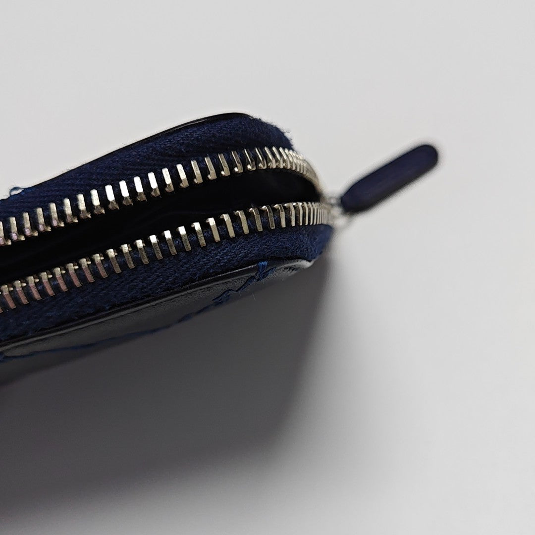 Quilted Calfskin Blue