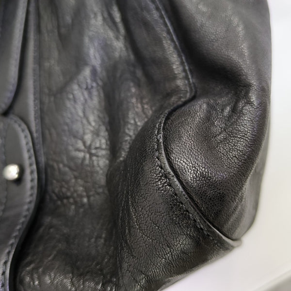 Calfskin Tote Bag Black