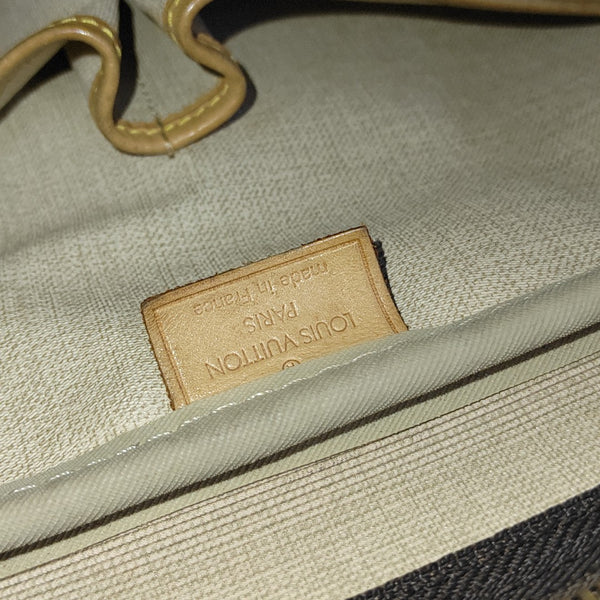 DEAUVILLE Monogram Coated Canvas Brown