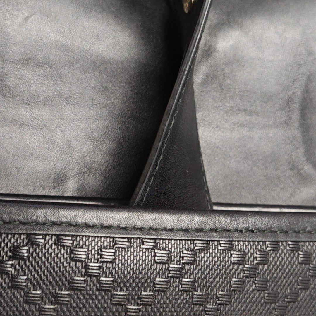 GG Imprime Calfskin Black