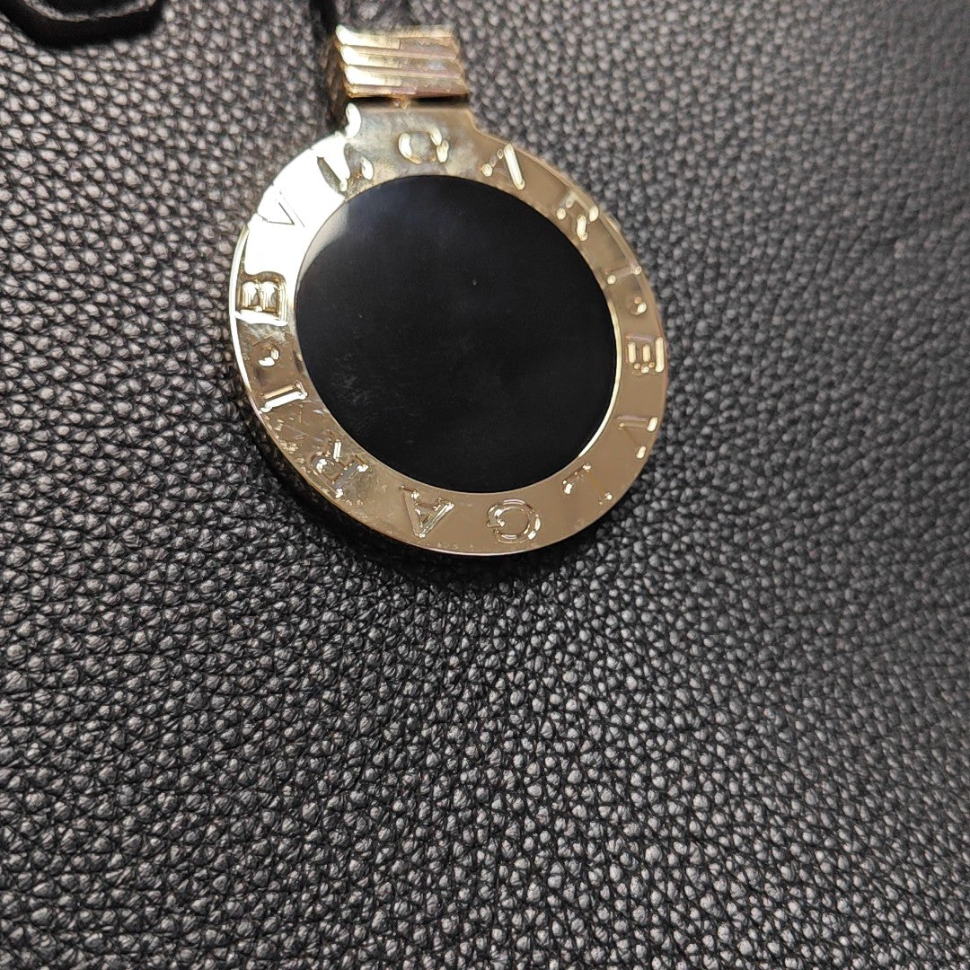 Calfskin Shoulder Bag Black