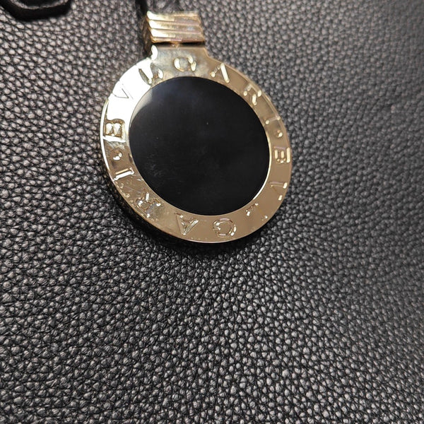 Calfskin Shoulder Bag Black