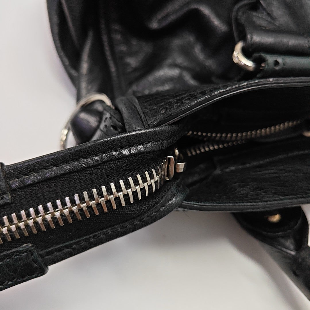 Classic City Medium Lambskin Black