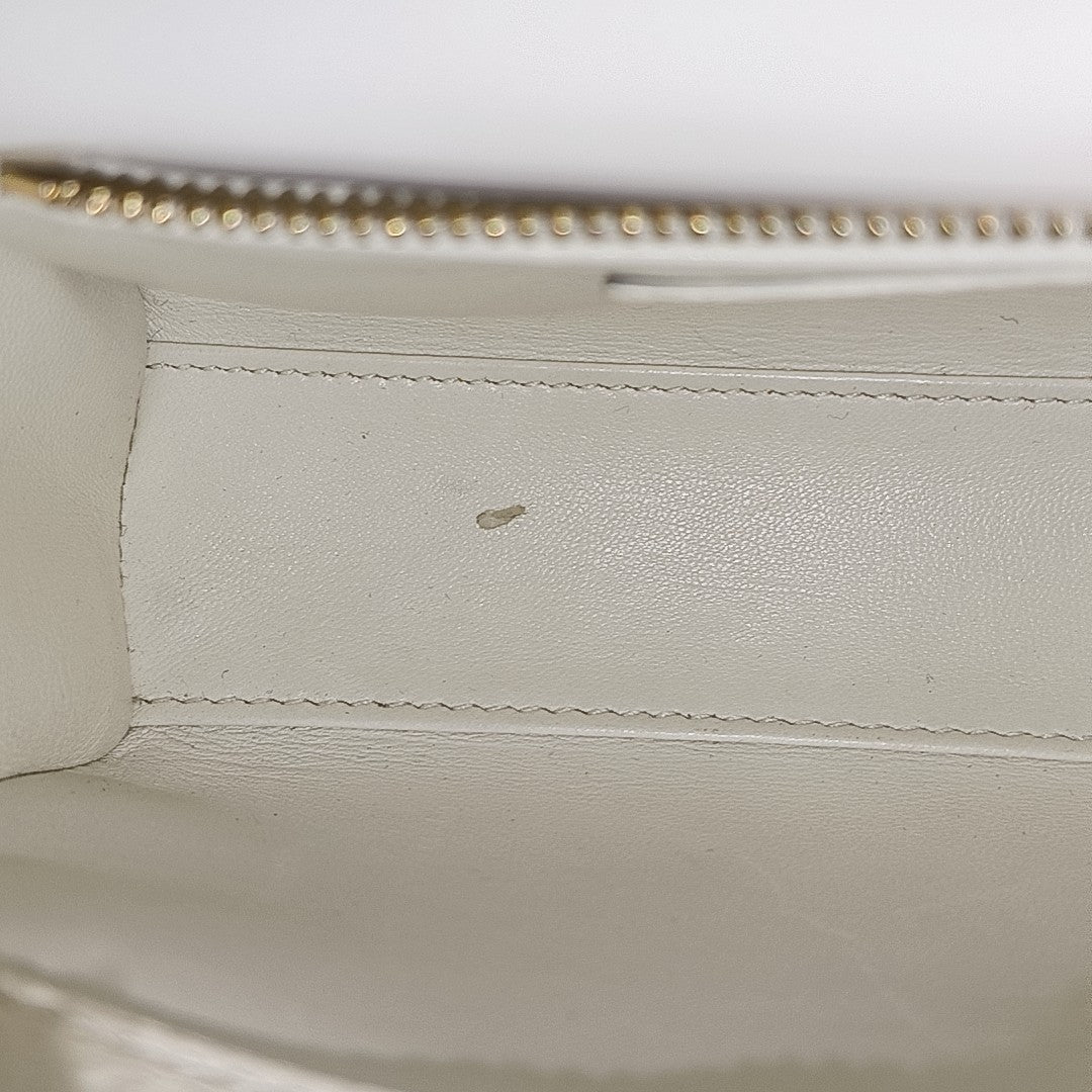Lady Dior Mini Lizard White