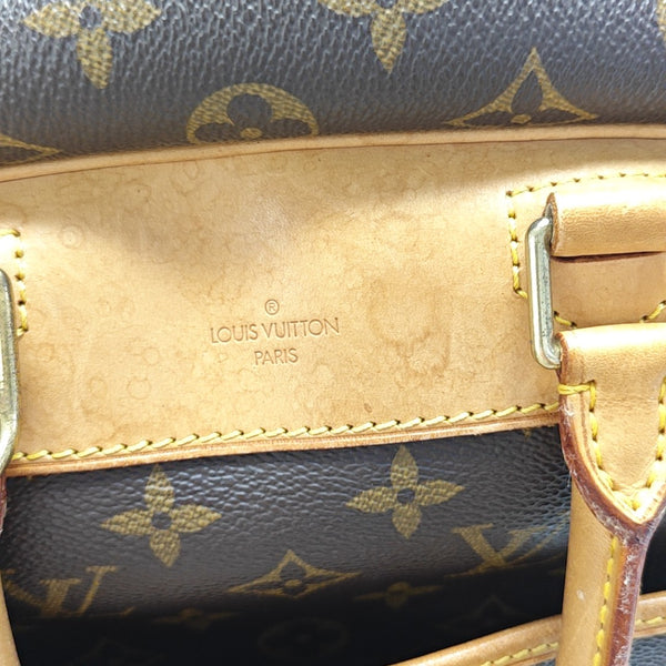 DEAUVILLE Monogram Coated Canvas Brown