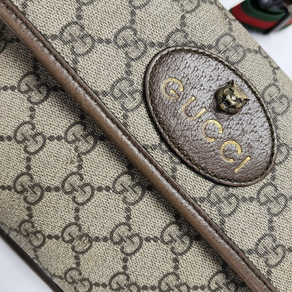 Neo Vintage Monogram Coated Canvas Beige