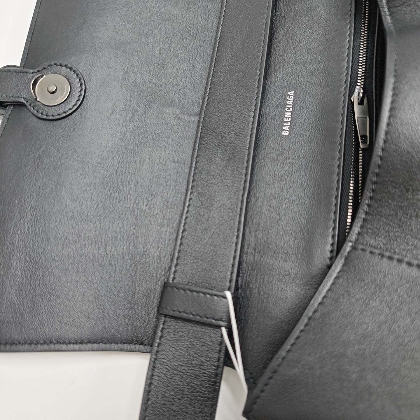 Downtown Calfskin Black