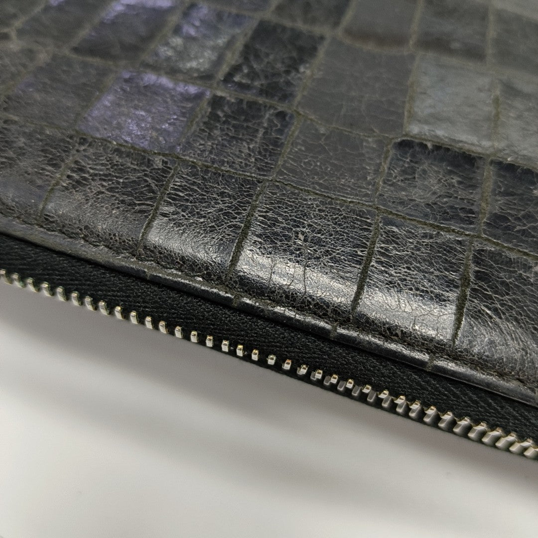 Calfskin Wallet Black