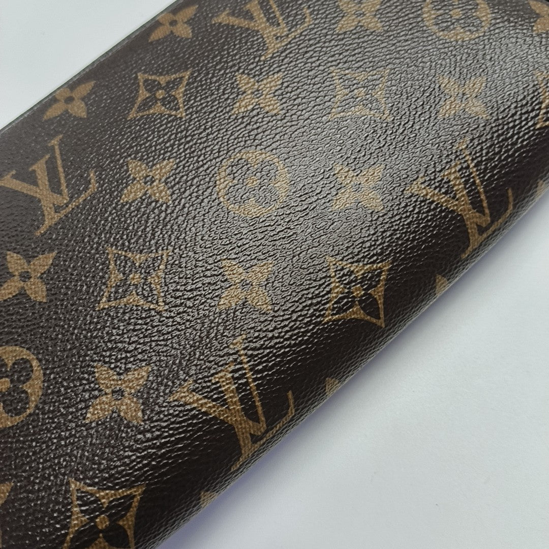 FÉLICIE Monogram Coated Canvas Brown